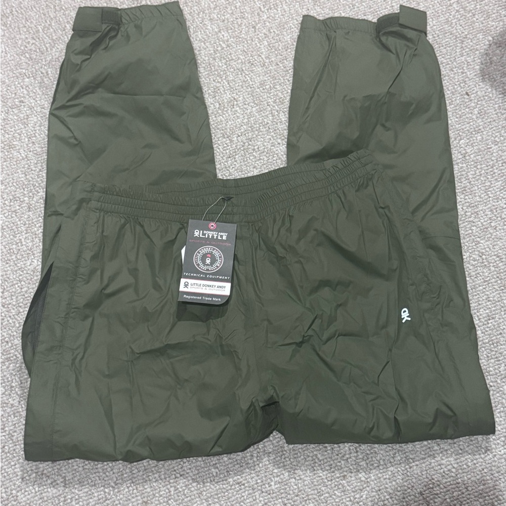 Little Donkey Andy Olive Green Sports Pants